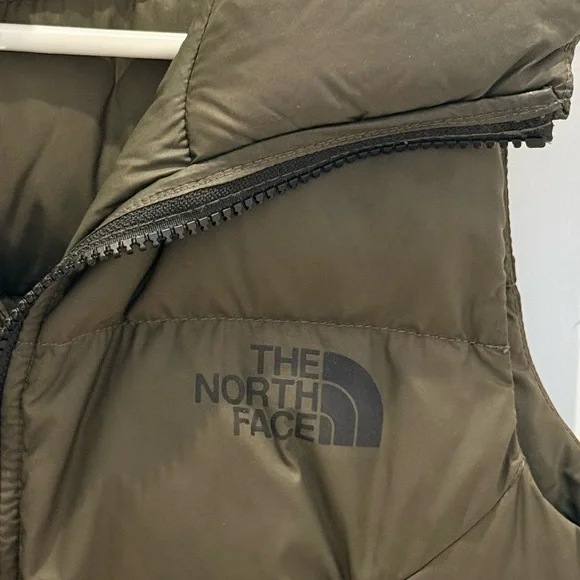The North Face Hyalite Down Hooded Vest XS Khaki - Picture 7 of 13